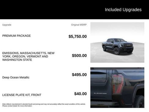 New 2026 GMC Sierra EV Elevation w/ Premium Package image 5