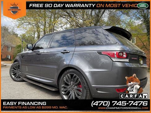 Used 2016 Land Rover Range Rover Sport HSE image 13