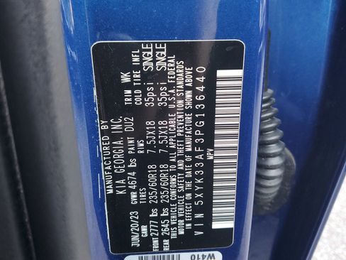 Certified 2023 Kia Sportage EX FWD image 32