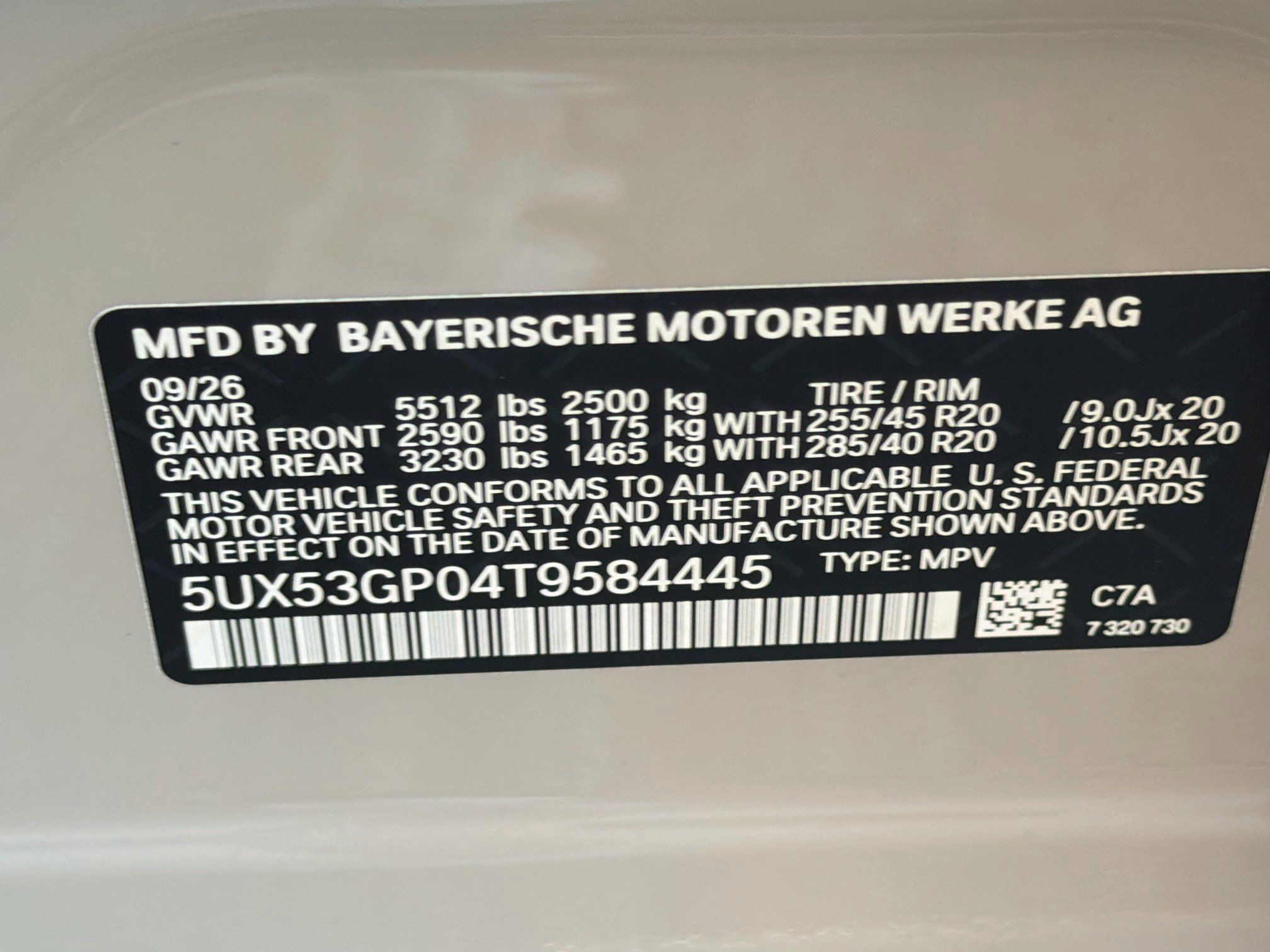 New 2026 BMW X3 xDrive30i w/ M Sport Package AWD/4WD image 43