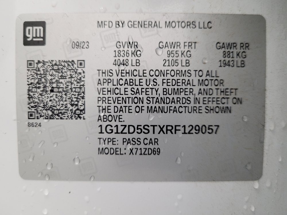 Used 2024 Chevrolet Malibu LT FWD image 33