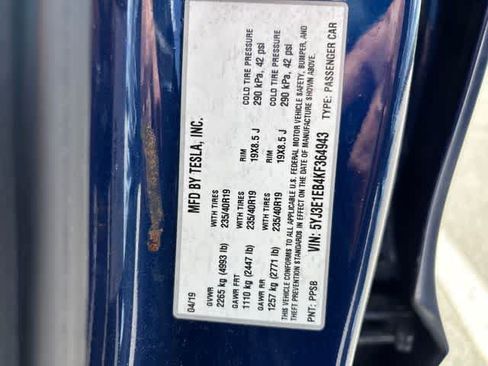 Used 2019 Tesla Model 3 Long Range AWD/4WD image 24