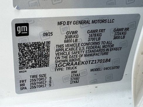 Used 2026 Chevrolet Silverado 1500 W/T w/ WT Value Package RWD image 32