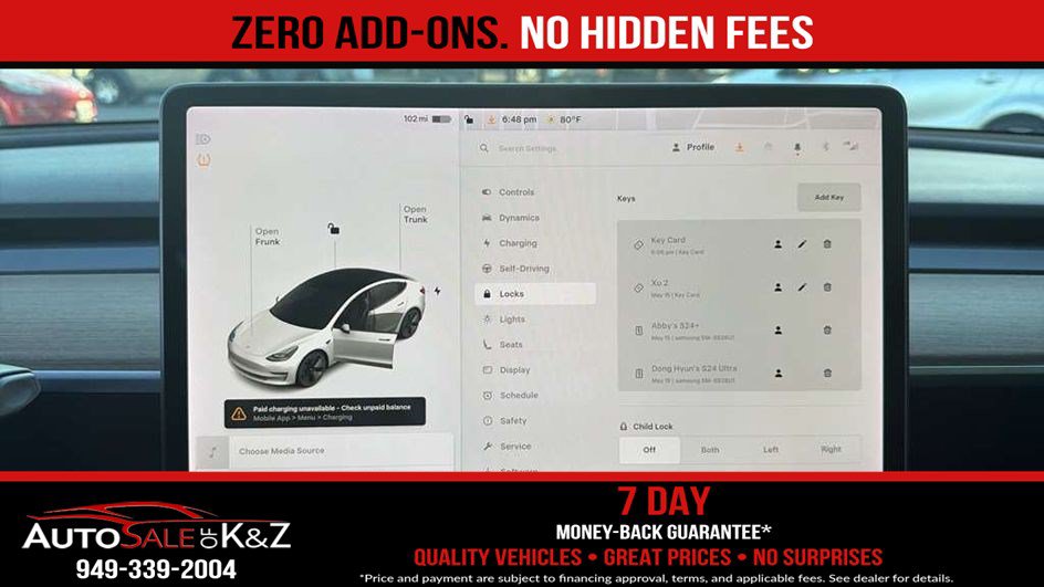 Used 2021 Tesla Model 3 Standard Range Plus RWD image 8