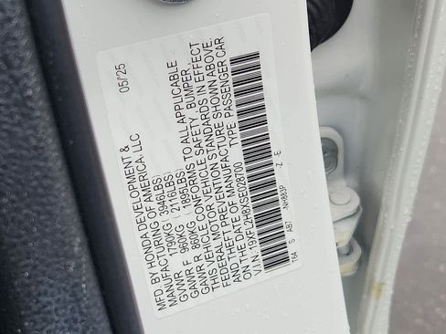 Certified 2025 Honda Civic Sport image 28