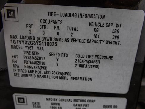 Used 2000 Chevrolet Corvette Convertible w/ Memory Pkg RWD image 40