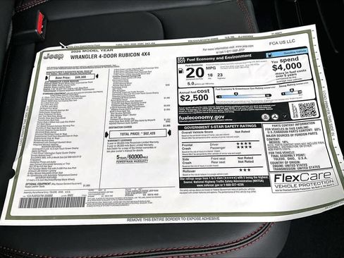 New 2026 Jeep Wrangler Unlimited Rubicon w/ Safety Group image 24