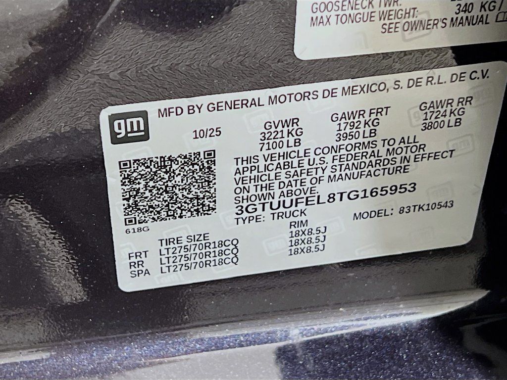 Used 2026 GMC Sierra 1500 AT4X AWD/4WD image 29