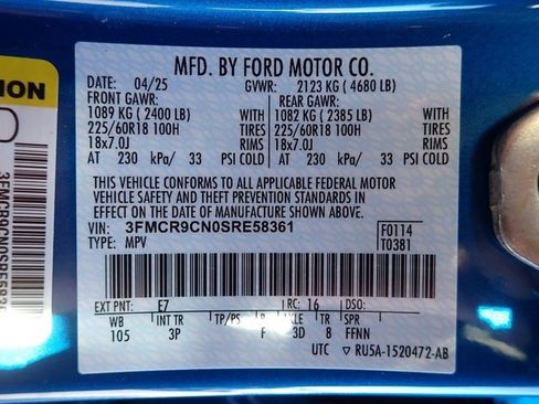 Used 2025 Ford Bronco Sport Outer Banks w/ Outer Banks Tech Package+ image 22