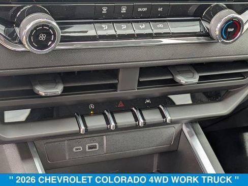New 2026 Chevrolet Colorado W/T w/ WT Custom Package AWD/4WD image 19