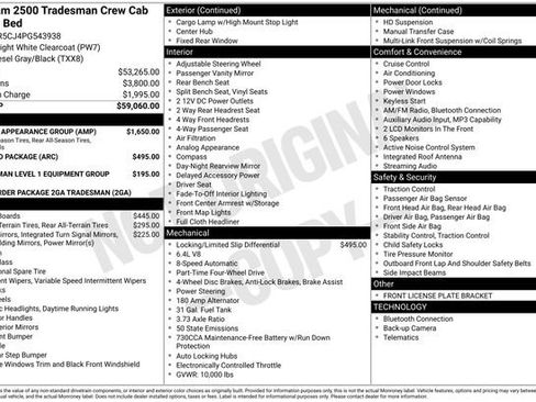 Certified 2023 RAM 2500 Tradesman w/ Chrome Appearance Group image 4