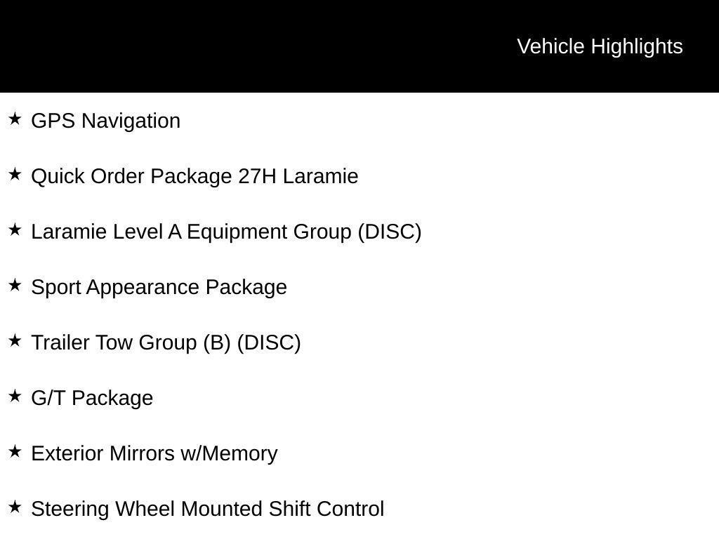 Used 2022 RAM 1500 Laramie w/ G/T Package AWD/4WD image 5