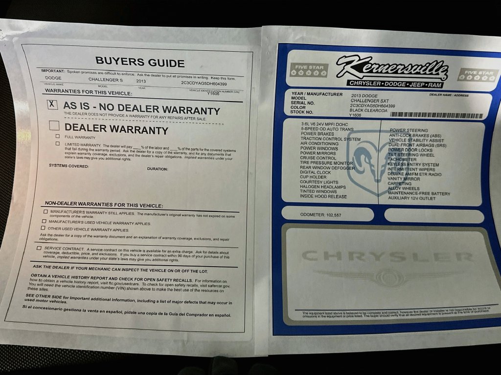 Used 2013 Dodge Challenger SXT w/ Super Sport Group RWD image 32
