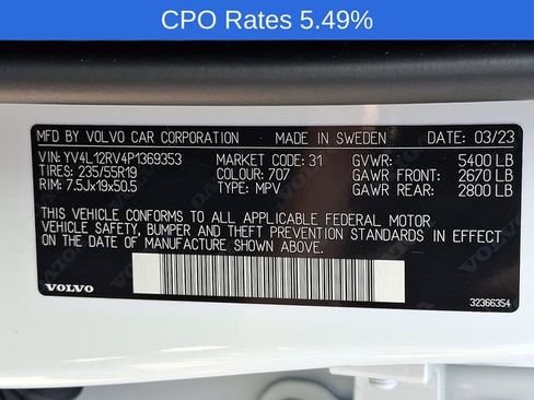 Certified 2023 Volvo XC60 B5 Core AWD/4WD image 29