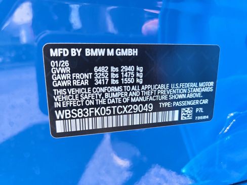 New 2026 BMW M5 w/ M Driver's Package AWD/4WD image 19