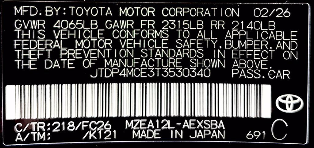 Certified 2026 Toyota Corolla SE w/ SE Package FWD image 24