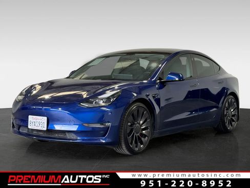 Used 2021 Tesla Model 3 Performance image 1