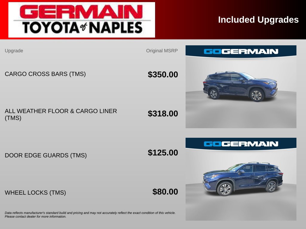 Used 2022 Toyota Highlander XLE AWD/4WD image 5