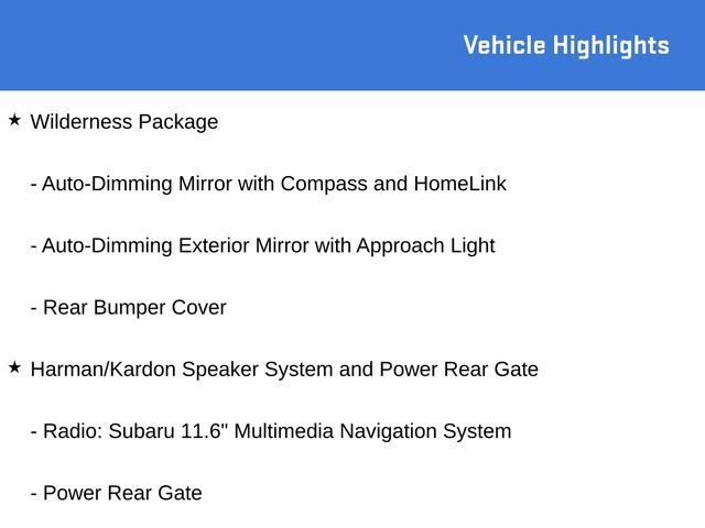 New 2026 Subaru Forester Wilderness w/ Wilderness Package AWD/4WD image 5