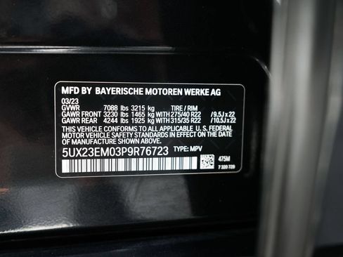 Used 2023 BMW X7 xDrive40i w/ M Sport Package AWD/4WD image 15