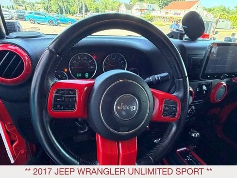 Used 2017 Jeep Wrangler Unlimited Sport w/ Quick Order Package 24S AWD/4WD image 14