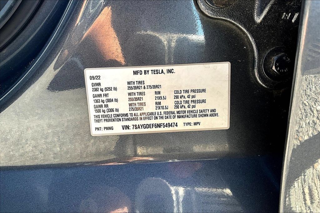 Used 2022 Tesla Model Y Performance AWD/4WD image 17