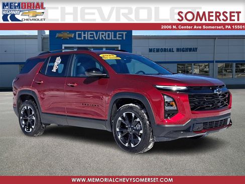 Certified 2025 Chevrolet Equinox RS w/ Safety and Technology Package image 1