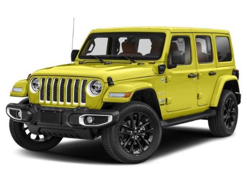 Used 2022 Jeep Wrangler Unlimited Sahara w/ Safety Group AWD/4WD image 1