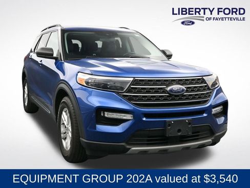 Used 2022 Ford Explorer XLT w/ Equipment Group 202A RWD image 1