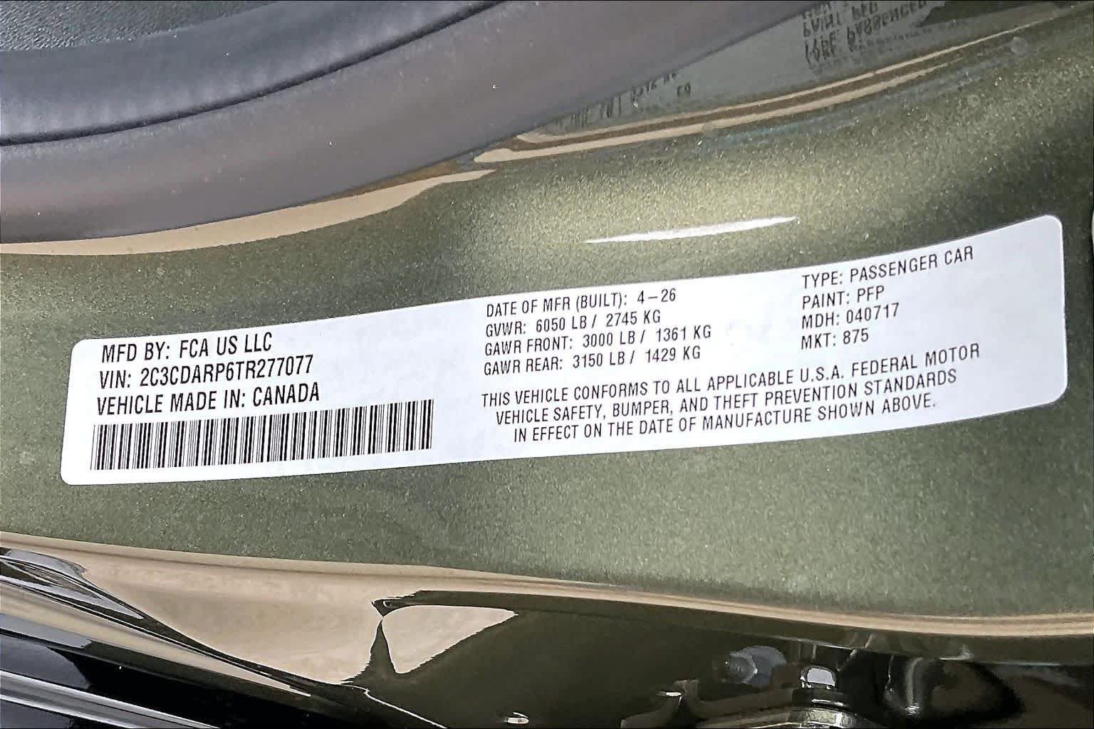 New 2026 Dodge Charger Scat Pack w/ Blacktop Package AWD/4WD image 19