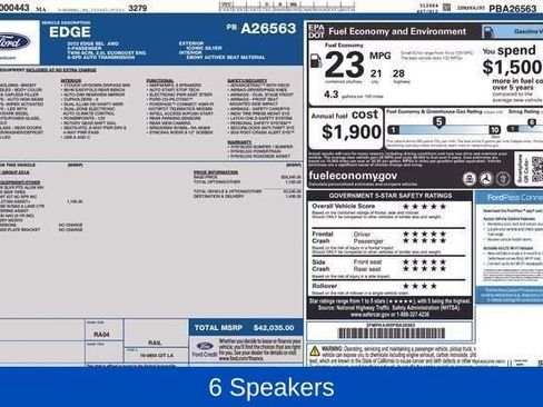 Used 2023 Ford Edge SEL image 6