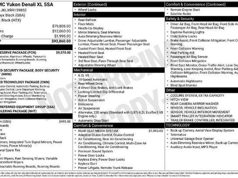 Used 2024 GMC Yukon XL Denali w/ Denali Reserve Package image 6