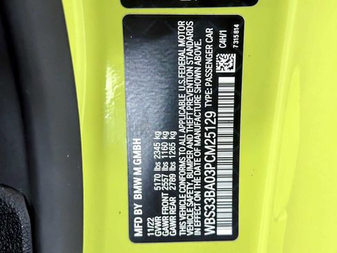 Used 2023 BMW M4 xDrive Competition w/ Parking Assistance Package image 28