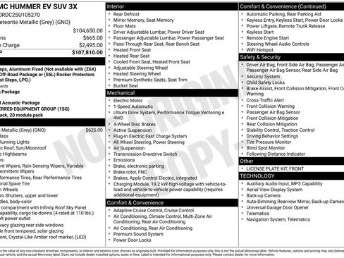 New 2025 GMC Hummer EV 3X image 9