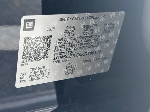 Used 2019 Chevrolet Tahoe LT RWD image 16