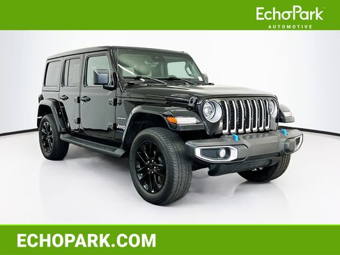 Used 2023 Jeep Wrangler Sahara w/ Safety Group image 1