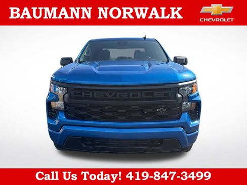 Used 2024 Chevrolet Silverado 1500 Custom w/ LPO, Dark Essentials Package AWD/4WD image 8