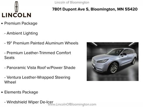 Certified 2022 Lincoln Corsair AWD w/ Premium Package image 10