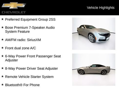 Used 2019 Chevrolet Camaro SS RWD image 5