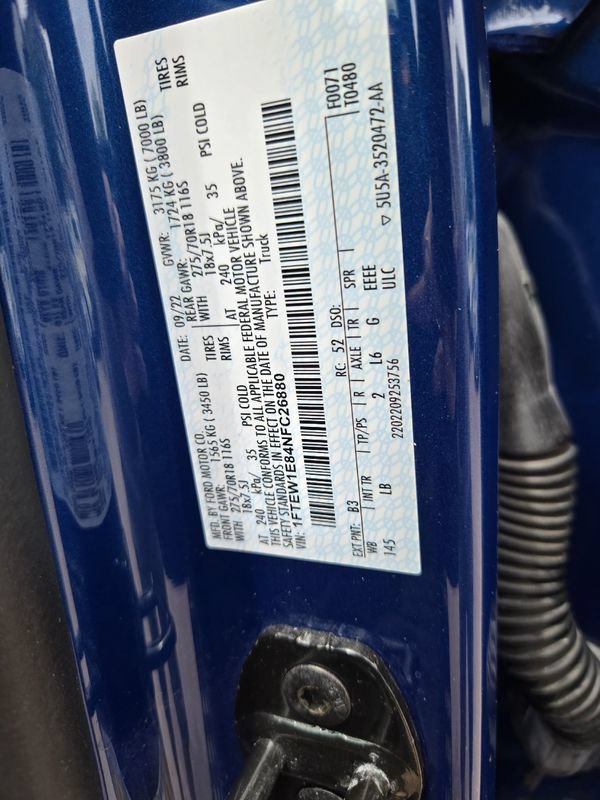 Used 2022 Ford F150 Tremor w/ Equipment Group 401A Mid AWD/4WD image 28