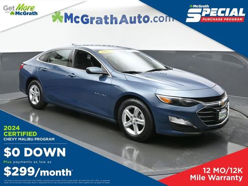 Used 2024 Chevrolet Malibu LT FWD image 1