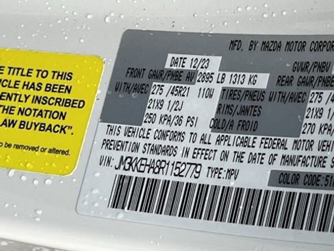 Used 2024 MAZDA CX-90 Plug-In Hybrid w/ Premium Plus image 38