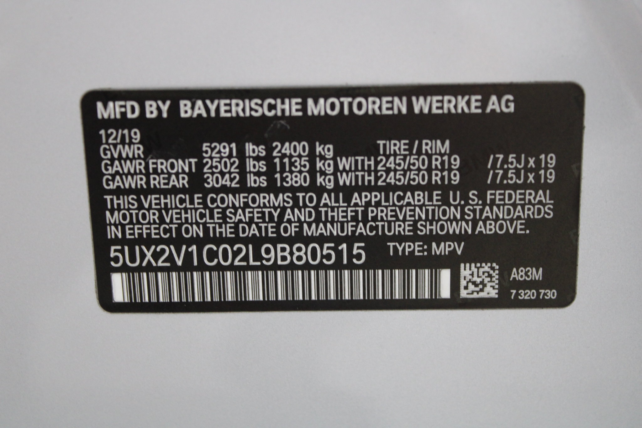 Used 2020 BMW X4 xDrive30i w/ Convenience Package AWD/4WD image 45