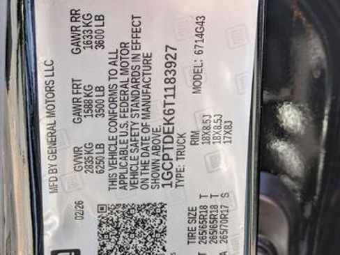 New 2026 Chevrolet Colorado Z71 image 31