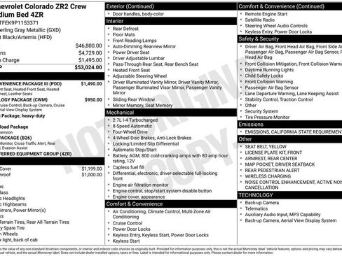 Used 2023 Chevrolet Colorado ZR2 w/ ZR2 Convenience Package III image 4