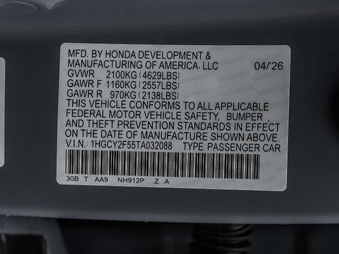 New 2026 Honda Accord Sport image 14