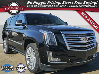 Used 2018 Cadillac Escalade Platinum