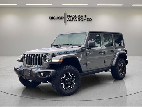 Used 2021 Jeep Wrangler Unlimited Rubicon 4xe w/ Cold Weather Group AWD/4WD image 3