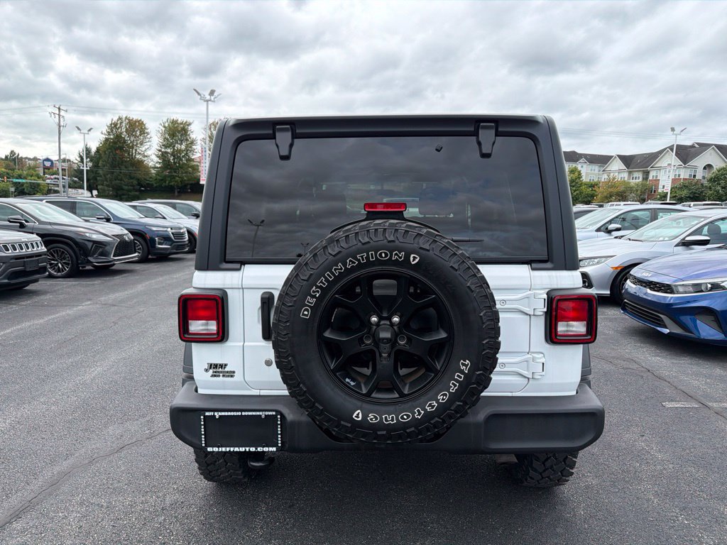Certified 2020 Jeep Wrangler Unlimited Sport AWD/4WD image 5