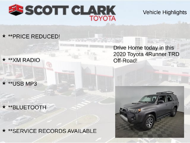 Used 2020 Toyota 4Runner TRD Off-Road AWD/4WD image 7